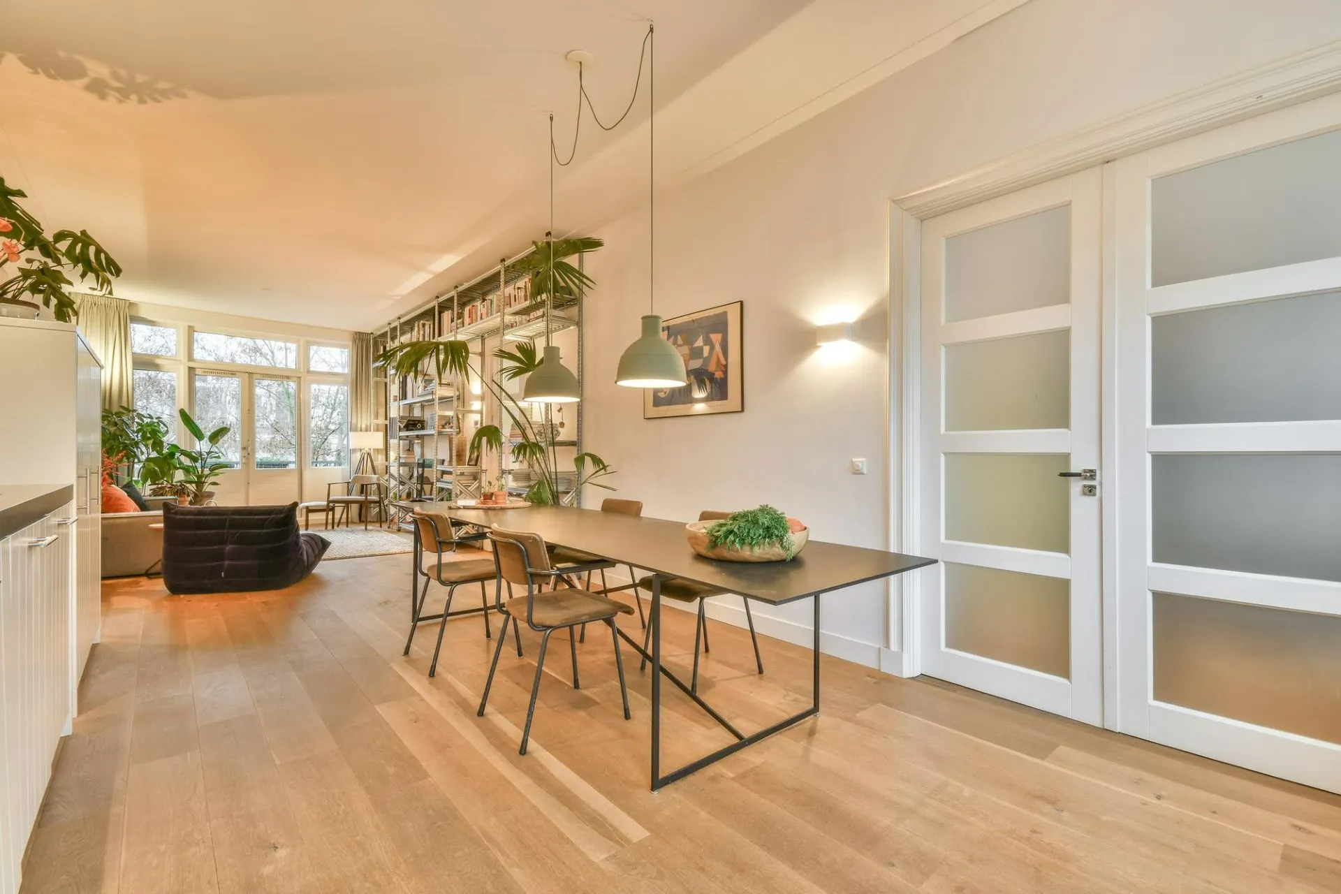 Renovated apartment interior